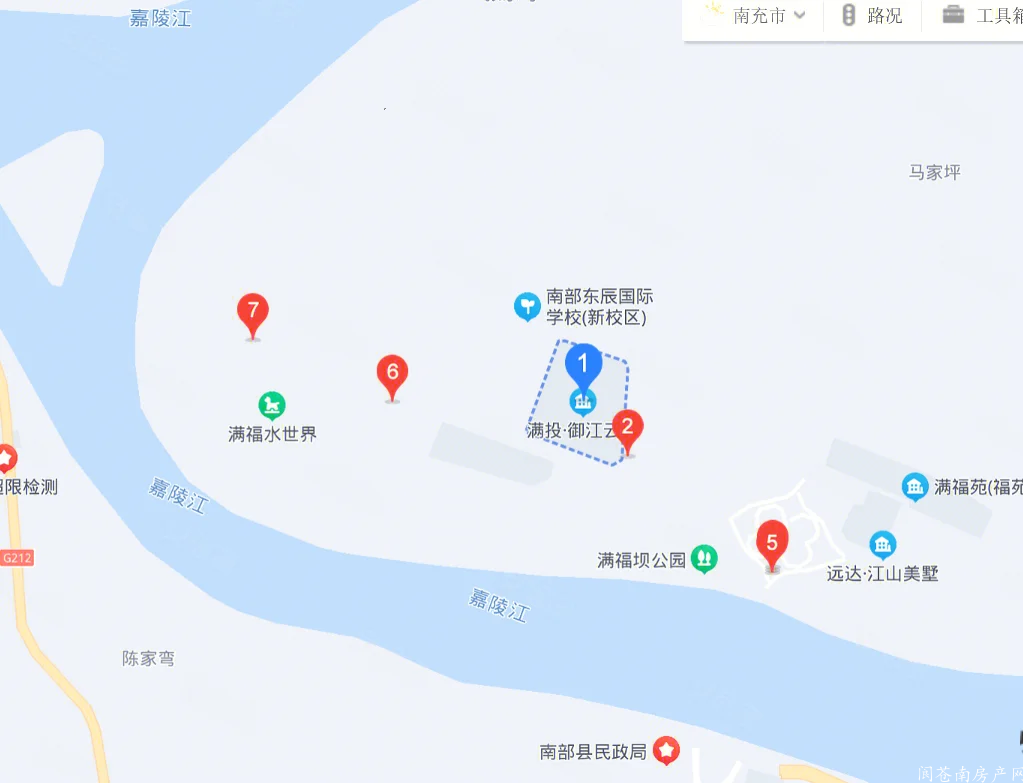 区位图